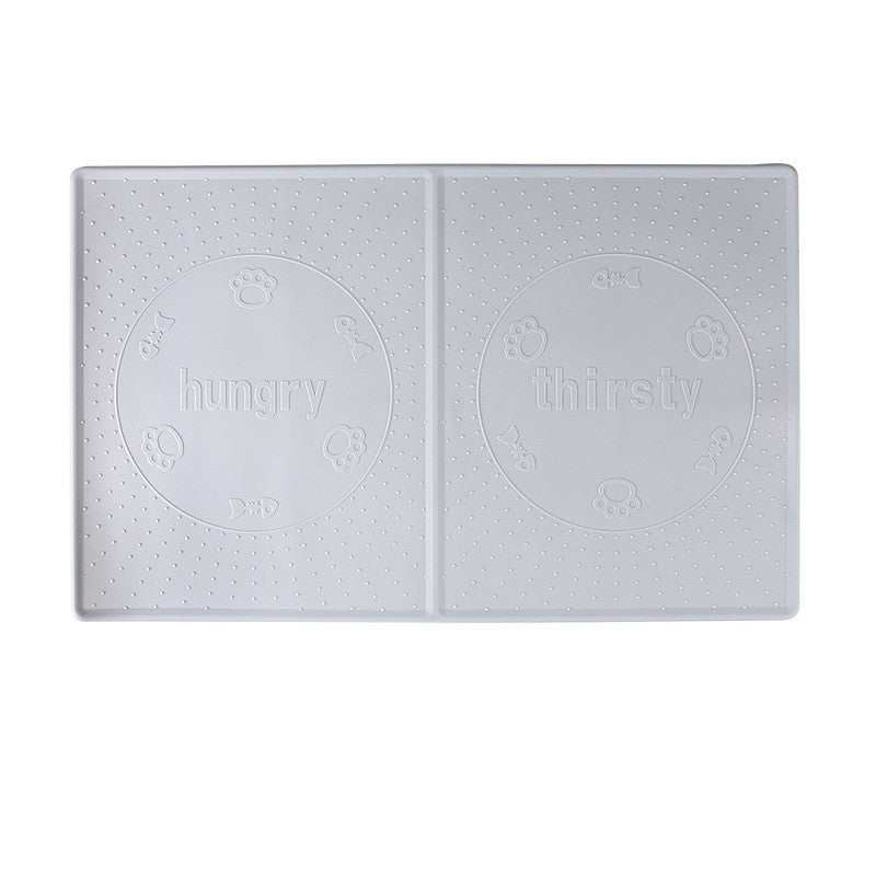 Silicone Pet Food Mat - Non-Slip, Waterproof, Oilproof