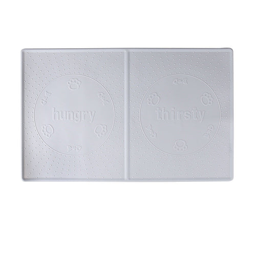 Silicone Pet Food Mat - Non-Slip, Waterproof, Oilproof