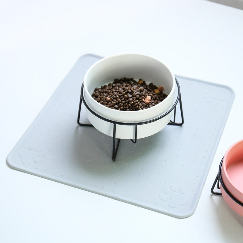 Silicone Pet Food Mat - Non-Slip, Waterproof, Oilproof