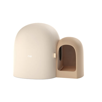 Closed Large Cat Litter Box with Odor Control